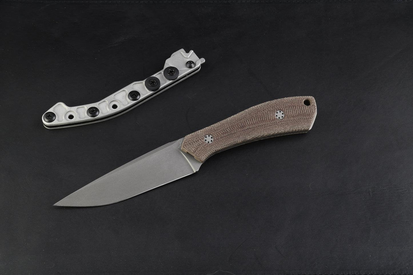 Massless Vintage Micarta scales with Theta Sheath