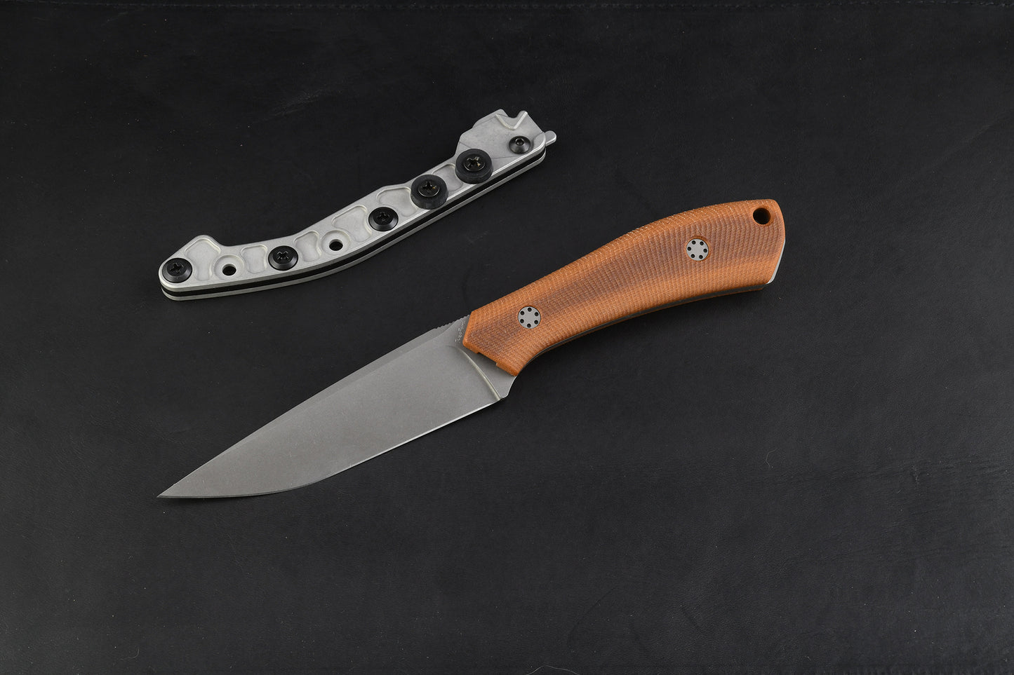 Massless Westinghouse Micarta scales with Theta Sheath