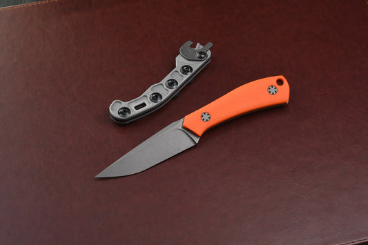 Mini Massless Orange G10 scales with Theta Sheath