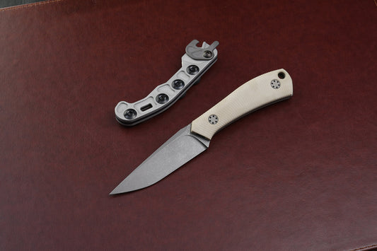 Mini Massless Off White G10 scales with Theta Sheath
